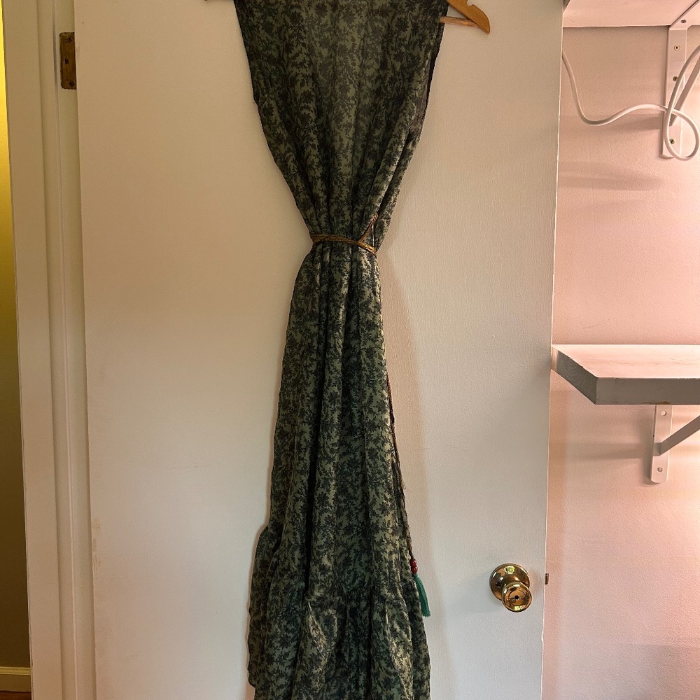 Indian Silk Dress /w wrap around straps